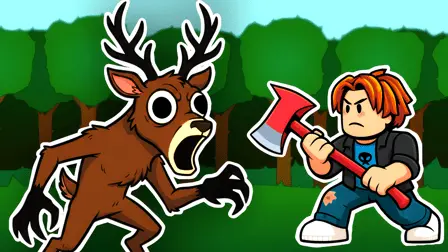 Play 99 Nights In The Forest - Survival Simulator - Free Online Horror Game