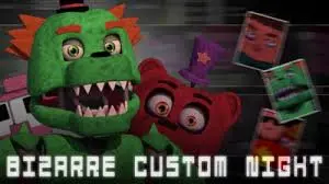 Bizarre Custom Night - 在线免费恐怖游戏