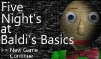 Five Nights at Baldi's - 在线免费恐怖游戏