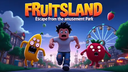 Play Fruitsland: Escape from the Amusement Park - Free Online Horror Game