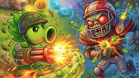 Play Plants vs Zombies Fusion Mode - Free Online Horror Game
