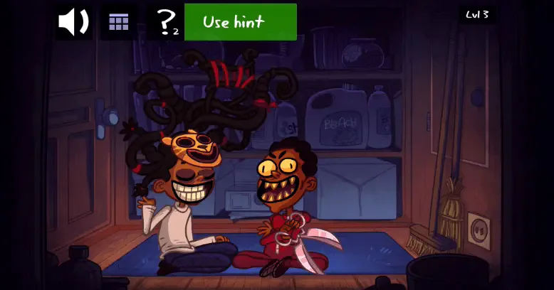 Trollface Quest: Horror 3 - 在线免费恐怖游戏
